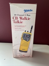 RadioShack Sports CB Walkie Talkie 40 Channel 5W TRC-238 Ext. Speaker 21-1670