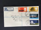 GB 1966 BRITISH TECHNOLOGY SET FIRST DAY COVER STAINES REGISTERED TO LOCAL