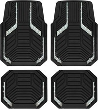 Car Floor Mats Leopard Sparkly Crystal Bling Glitter Car Mats Set Front And Re