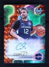 2023-24 Bowman U Best of Orange Geometric Refractor 19/25 Cam Spencer Auto 14sd