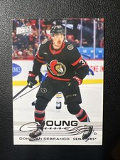 Donovan Sebrango Rookie 2025-26 Upper Deck Series 1 YOUNG GUNS Ottawa Senators