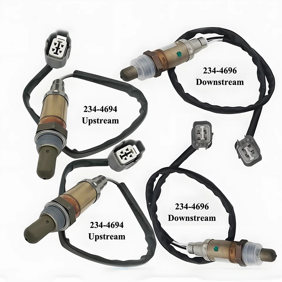 4x Oxygen Sensor Up Down For Land Rover Discovery 4.0L 1999-2002 4.6L 2003-2004 Foto 2 de 4