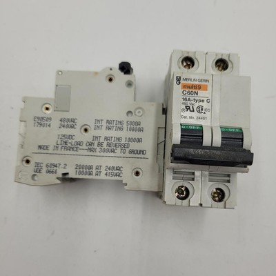 MERLIN GERIN MULTI9 C60N C16A CIRCUIT BREAKER
