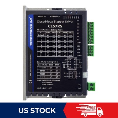 STEPPERONLINE CL57RS Closed Loop Stepper Motor Driver Controller Modbus RS485