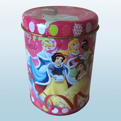 Jingle Joy Sparkle | Merry Christmas Vorratsdose aus Blech | Disney | HxB=11x8cm