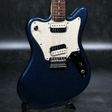 Used Squier Paranormal Super-Sonic Sparkle Electric Guitar Blue