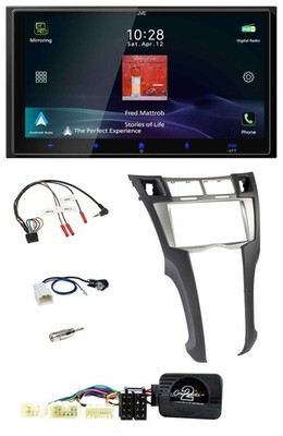 JVC USB Bluetooth 2DIN DAB Lenkrad Autoradio für Toyota Yaris 2006-2011