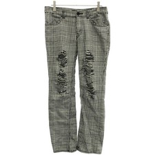 Junya Watanabe Comme Des Garcons 2004Ss Crushed Houndstooth Pants