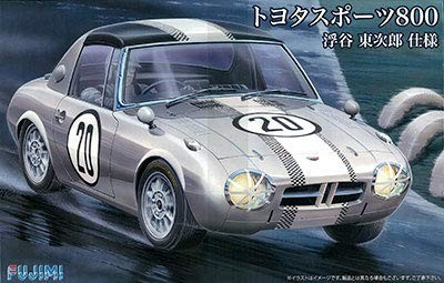 Fujimi Model 1/24 Inch Up Series No.252 Toyota Sports S800 Toujiro Ukiya Plastic