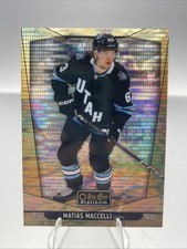 2024-25 O-Pee-Chee Platinum - Matias Maccelli #135 Seismic Gold /50