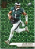 2024 Panini Donruss Elite  Green Disco Jalen Hurts #90 Philadelphia Eagles