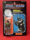 Re carded Vintage Style Star Wars POTF Boba Fett