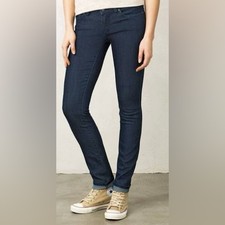 PrAna Kara Skinny Jeans Women  s Size 4/27 Medium Dark Blue Wash Denim
