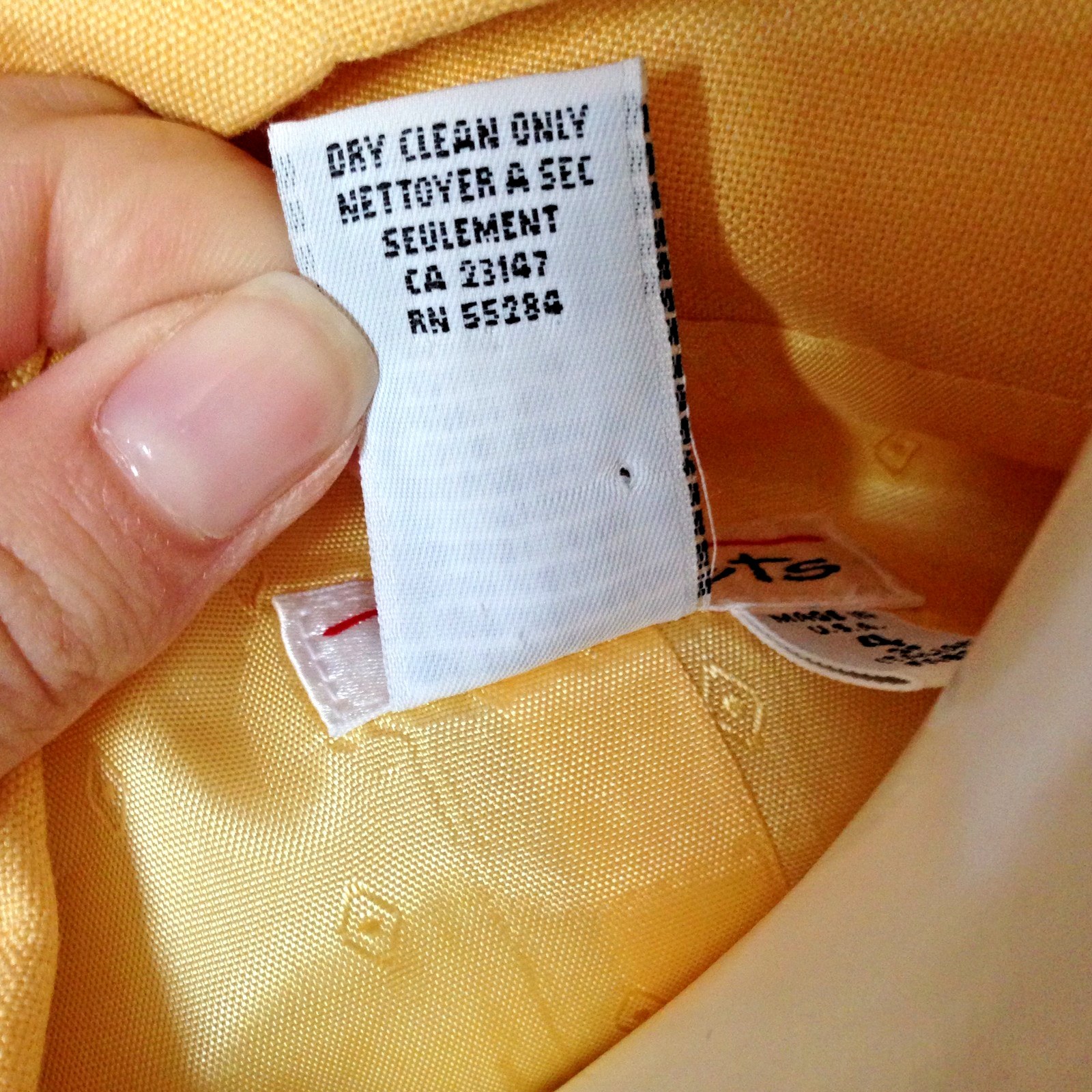 Talbots Sz 4 Solid Yellow Blazer Single Button Ja… - image 5