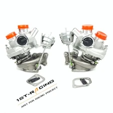 Two Turbochargers For 2010 2011 2012 Ford F150 FX2 FX4 Cab Pickup Trucks V6 3.5L