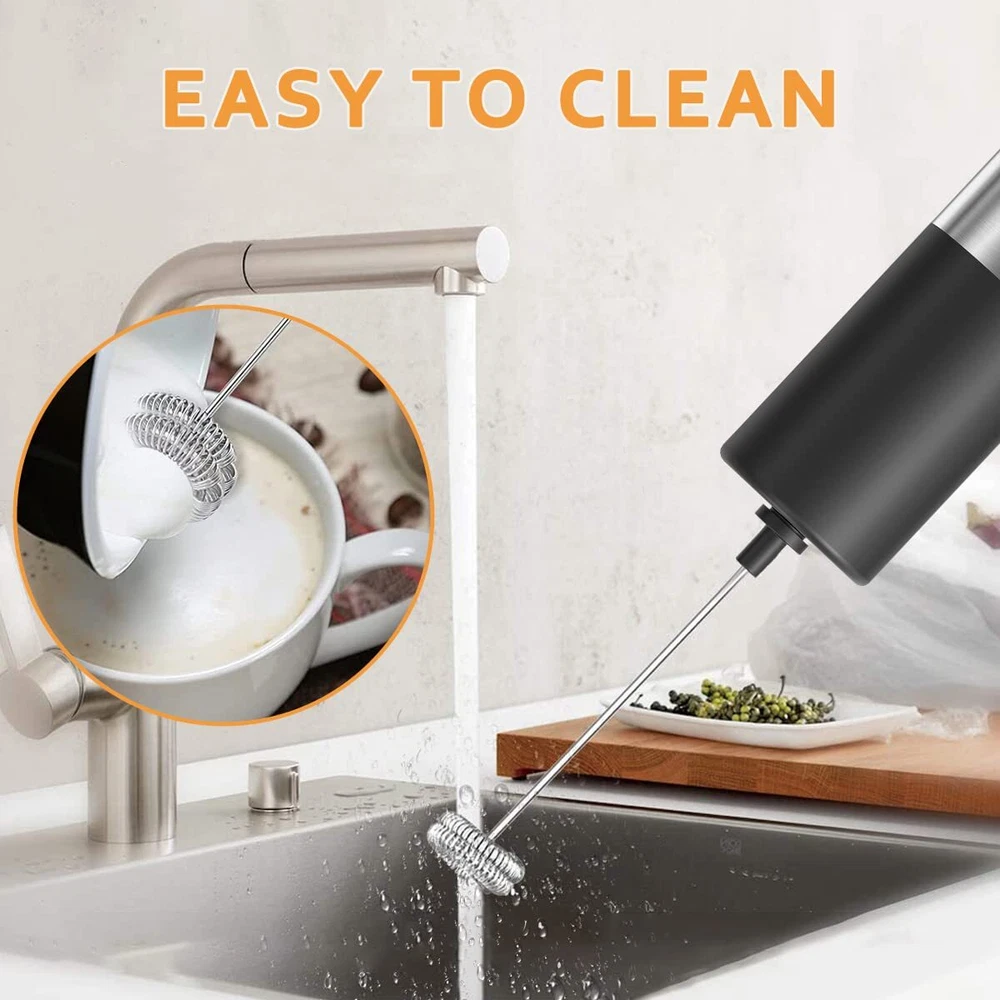Milk Frother Battery Powered Milk Frother Stainless Steel Milk Frother Milk Frot