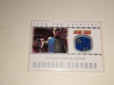 Star Trek Nemesis From The Archives Balance of Terror Romulan RC1 costume card
