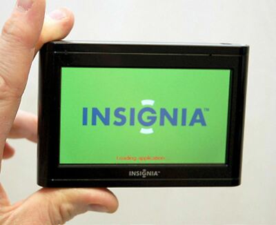Insignia NS-CNV20 Car Portable GPS Navigator Unit 4.3'' LCD text-to-speech TTS