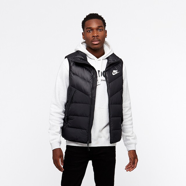 nike aeroloft gilet mens black