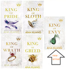 ana huang 5  book series set king of wrath + pride + greed + sloth + envy new Pb