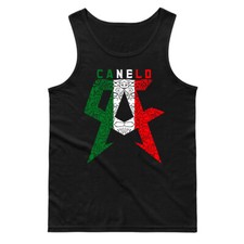 🔥 CANELO Aztec Men's Tank top Alvarez Boxing Champion fight night Mexico flag