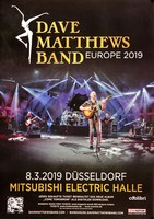 Dave Matthews Band - Live !, DüSseldorf 2019 | Konzertplakat | Poster
