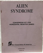 ORIGINAL-SUN CORP-ALIEN SYNDROME-CONVERSION KIT FOR HORIZONTAL MONITOR GAMES