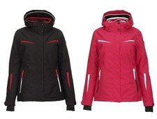 Women's Killtec Carol Insulated Ski Jacket Coat W/ Zip-off Hood & Snowcatcher