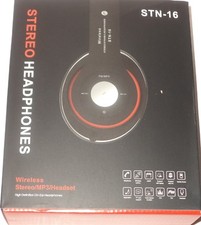 Stereo Bluetooth Headset Wireless Headphone Foldable Overear Headband Wired Earp