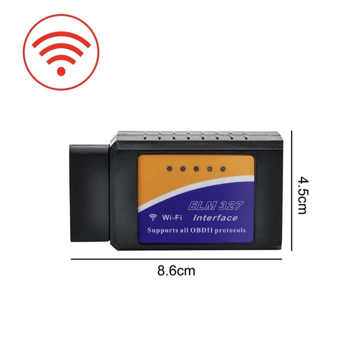 ELM327 OBDII OBD2 WiFi Car Diagnostic Wireless Scanner Tool for iOS iPhone iPad-image