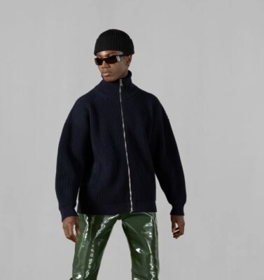 Gucci Wool Cashmere Zip Sweater Jacket - BNWT - XL | eBay