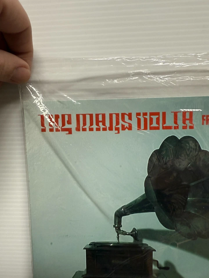 The Mars Volta Frances The Mute 12" 2005 Green Marble Vinyl Gold Standard NEW - Image 3 of 4