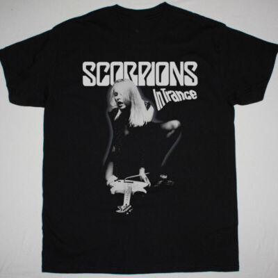 SCORPIONS IN TRANCE SHIRT Short Sleeve Black All size Gift Shirt