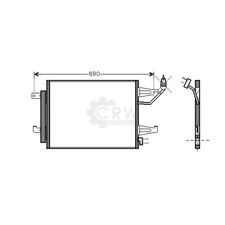 Condensateur Mitsubishi COLT