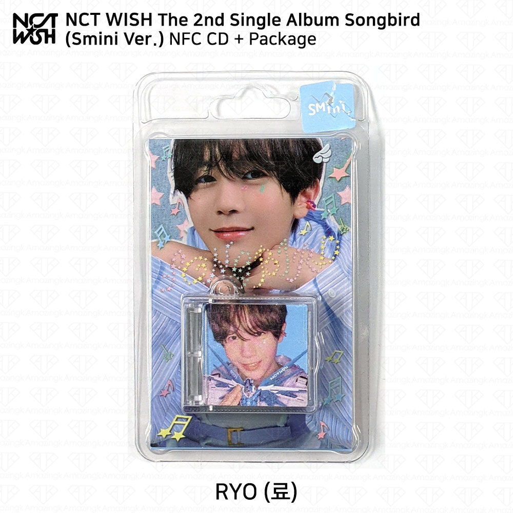 NCT WISH The 2nd Single Album Songbird Smini ver Photocard NFC CD
