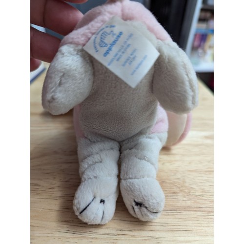 Applause Hush Puppies Passion Pink Basset Hound Bean Bag stuffed toy #3 5 inch - Picture 11 of 11