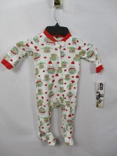 Star Wars Pajamas Infant Girls Boys 3-6M Sleeper Zip Baby Yoda Mandalorian Baby