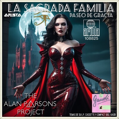 7'' THE ALAN PARSONS PROJECT La Sagrada Familia/Paseo de gracia ARISTA Spain 1987
