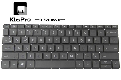 US Keyboard for HP ProBook 430 G8,x360 435 G7,435 G8 No-backlit (Not fit 430 G7)