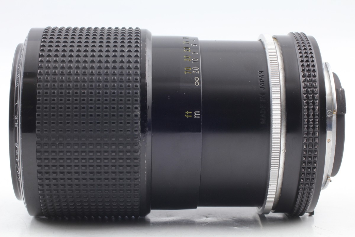 Exc+5] Nikon FE Black SLR Film camera Ai 43-86mm f3.5 Zoom lens