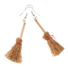 Mädchen Ohrringe Lustige Ohrstecker Silber 925 Hexen Kostüm Frauen Festival