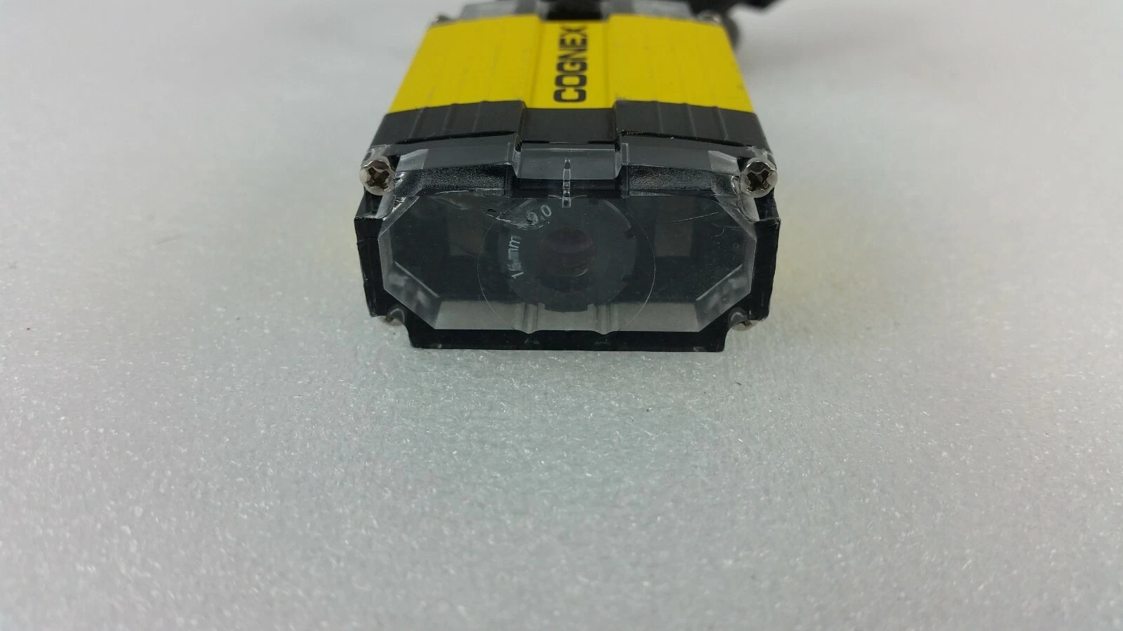 Front window of the Cognex DataMan 100 reader