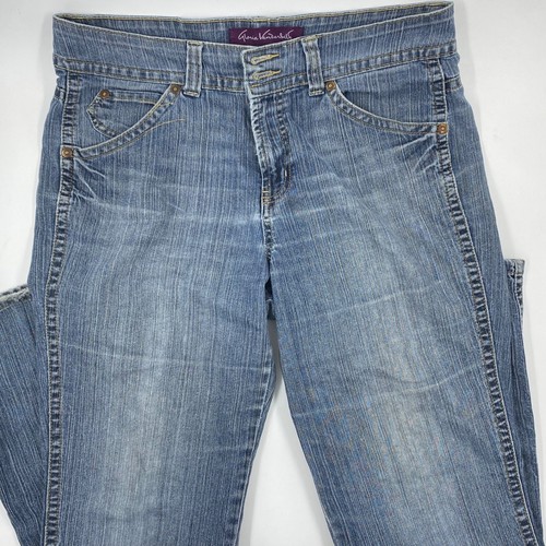 Gloria Vanderbilt Womens Blue Denim 