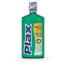 Plax Oral Rinse Mouthwash, Refreshing Soft Mint Flavor, 24 fl. oz Free shipping