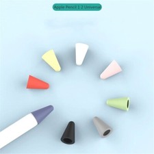 8 Color Pack Silicone iPad Pencil 1st 2nd Nibs TIP Cover Cap Protector