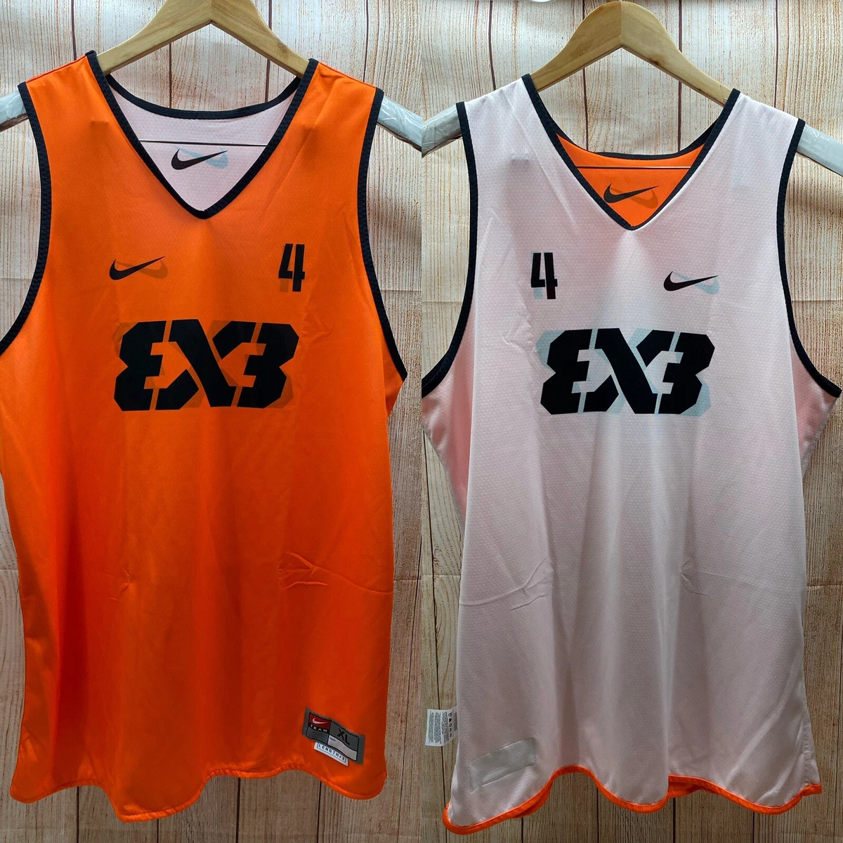 Nike FIBA 3X3 Basketball Reversible Jersey Rare