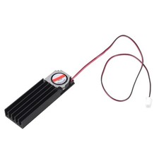 Aluminum Alloy Heat Sink Coolers For PCIe NVMe M.2 2280 SSD Easy Installation