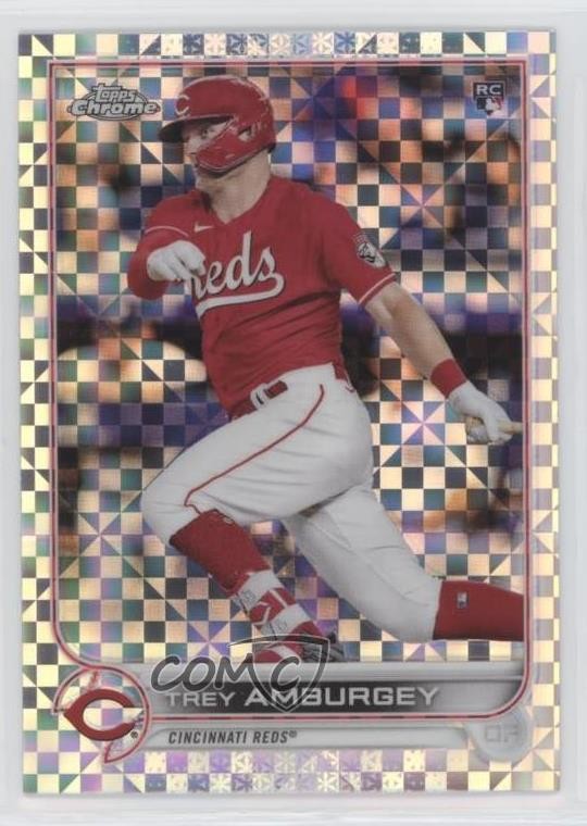 2022 Topps Chrome X-Fractor Trey Amburgey #61 05nb