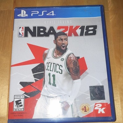 2K NBA 2K18 Sony PlayStation 4 PS4 2017 E10+ NTSC-U/C Manual Included