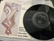Igor Strawinski : Schallplatte LP Peter Röse...